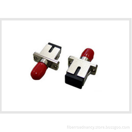 SC - ST Simplex Hybrid Fiber Optic Adapters